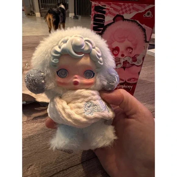 Authentic Pop Mart Skullpanda Winter Symphony‎ Song If Snow